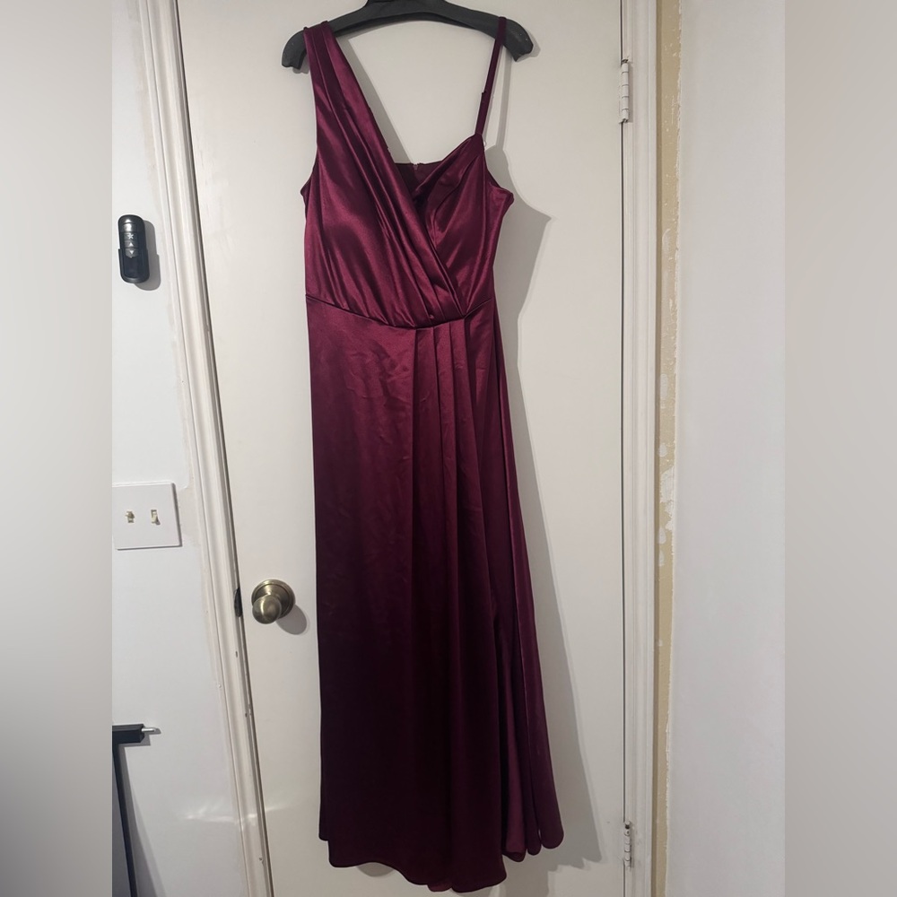 Teeze me formal dress in wine color